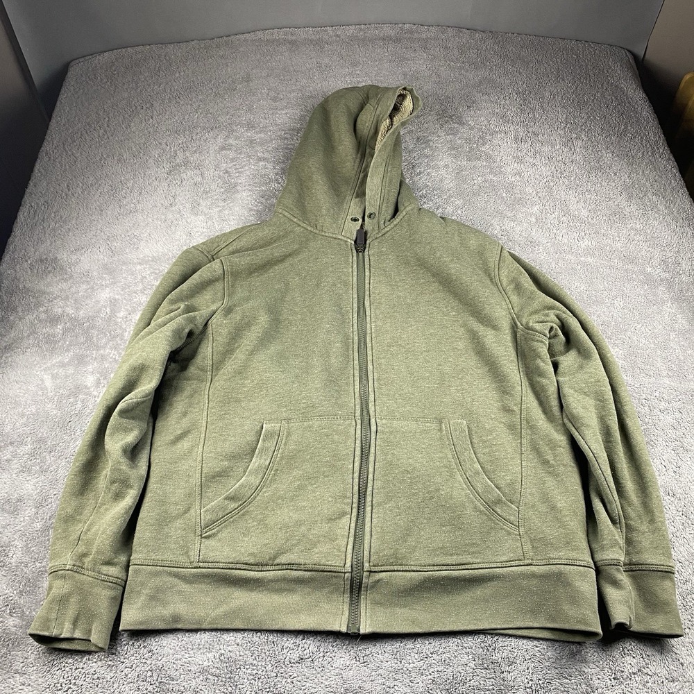 Northwest‎ Territory Sherpa Hoodie Jacket Mens Large Green